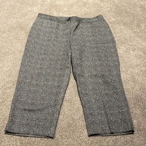 Black and white pants